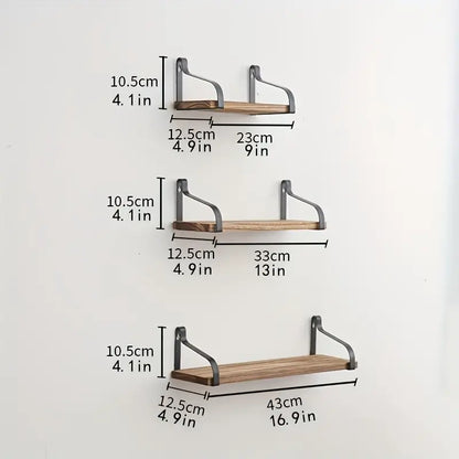 Bringing rustic charm to your walls with this exquisite floating shelf