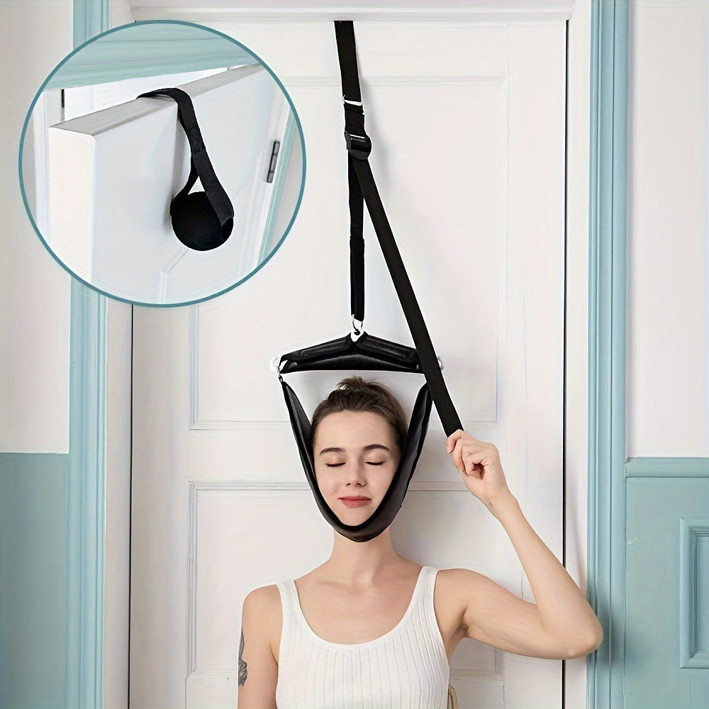 Neck Traction Massager  Device – Cervical Decompression(Black)