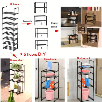 Declutter in style with this Vertical Shoe Rack