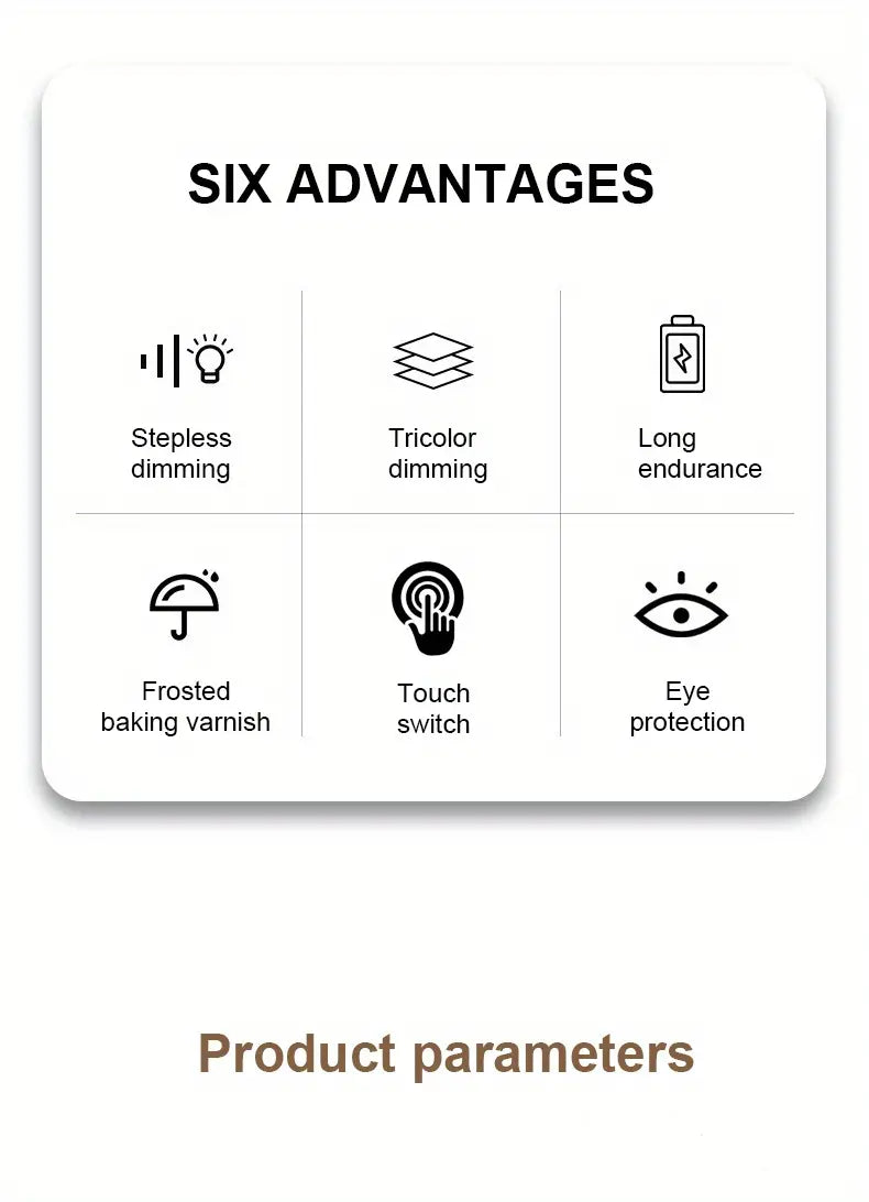 Wireless Touch Table Lamp