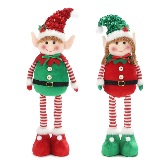 Christmas Hanging Leg Elf Doll Ornament