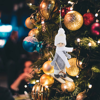 Christmas Snowman Ornament Set -  6pcs