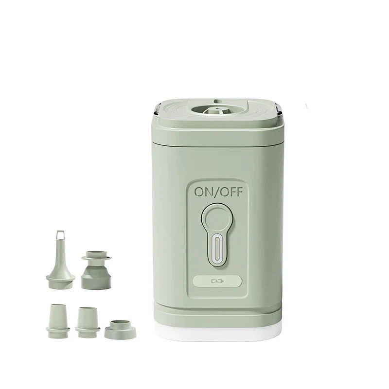 3-in-1 Mini Wireless Air Compressor with Lights