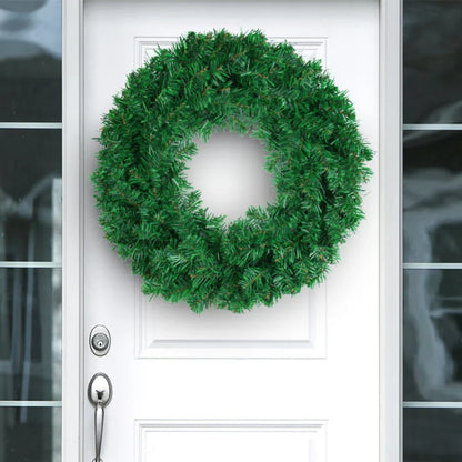PVC Christmas Wreath for Home Decoration