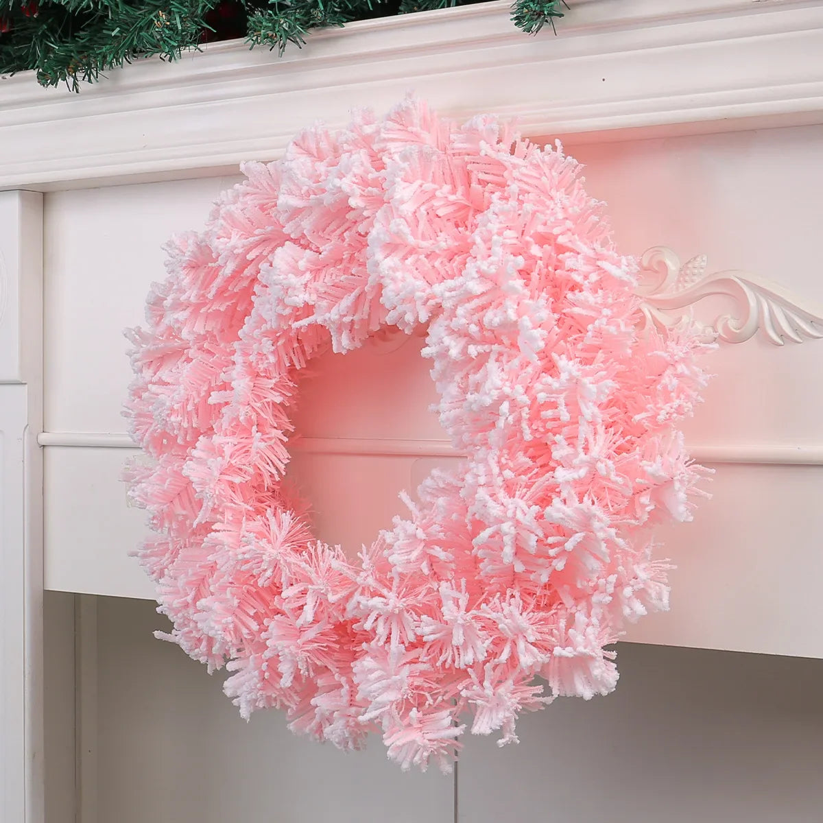 Christmas Wreath Snowflake Door Hanging
