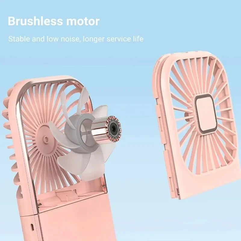 Rechargeable Neck Fan Handheld USB