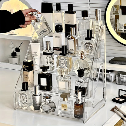 Multi-Tier Perfume & Makeup Acrylic Organizer