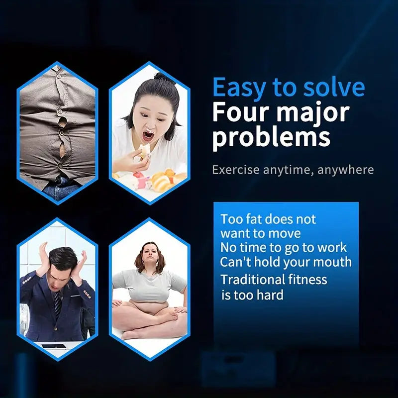 Abdominal Muscle Stimulator Trainer with 6 Modes and 19 Intensity Levels