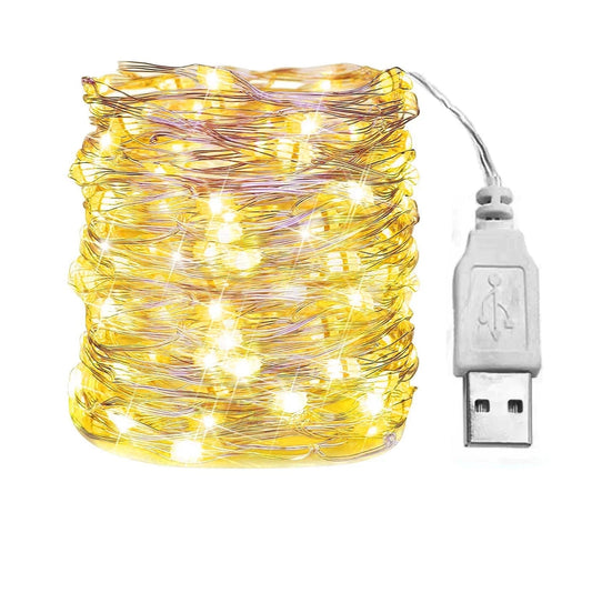 Christmas Lights Curtain Garland(Warm White)