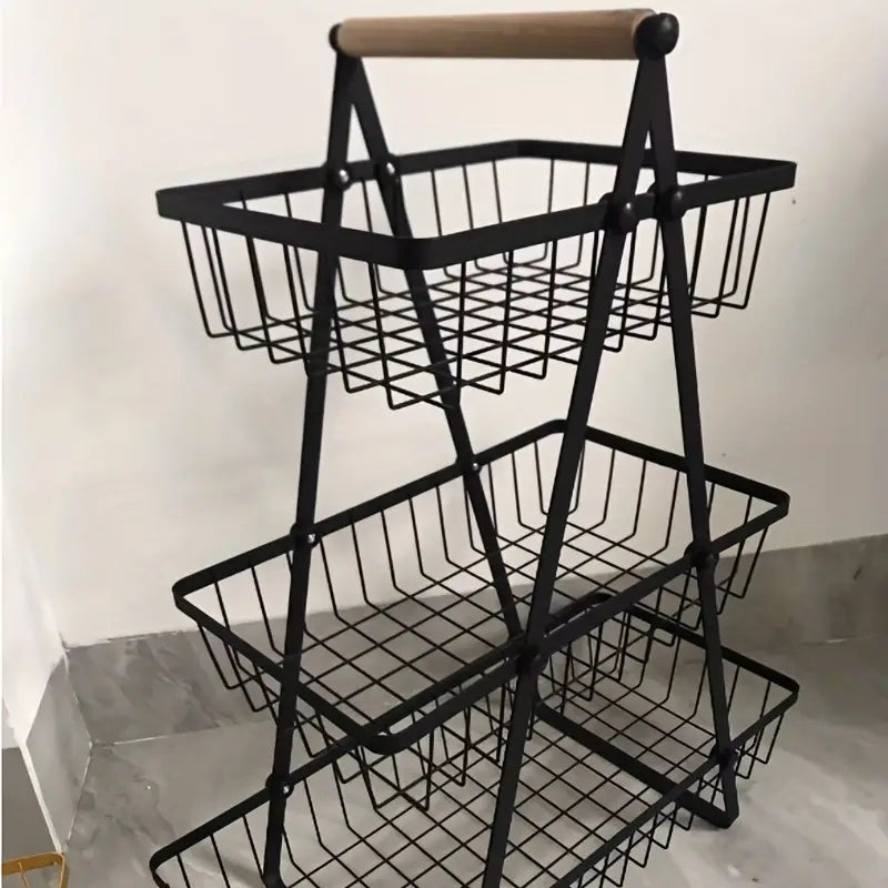 Foldable Harvest Time Fruit Basket