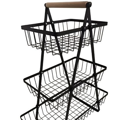 Foldable Harvest Time Fruit Basket