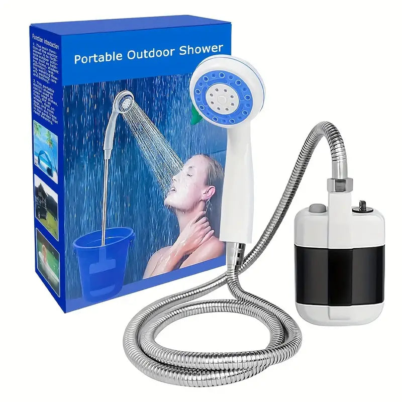 Portable Camping Shower with Water Filtration System