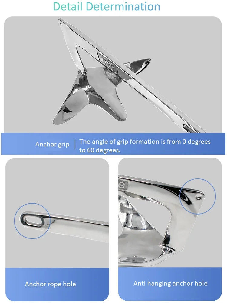 316 Stainless Steel Bruce Anchor