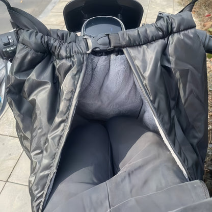 Winter Knee Warmer Windproof Fleece Skirt Wrap