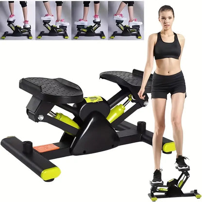 1pc Indoor Mechanical Leg Training Stepper - Green