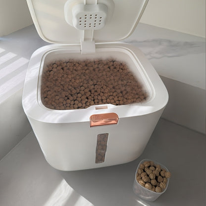 Pet Food Storage Container Flip-Top