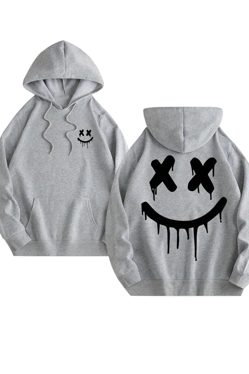 Oversized Graphic Hooded Sweatshirt