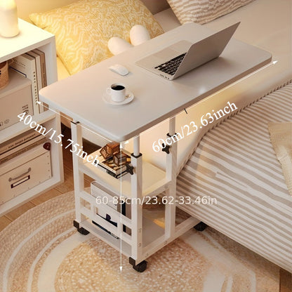 Adjustable Folding Table for Home Office Bedroom Use