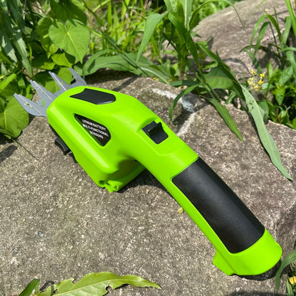 2-in-1 Rechargeable Handheld Hedge Trimmer Shears