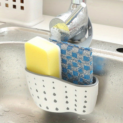 Sink Sponge Rack Hanging Basket Silicone Organizer