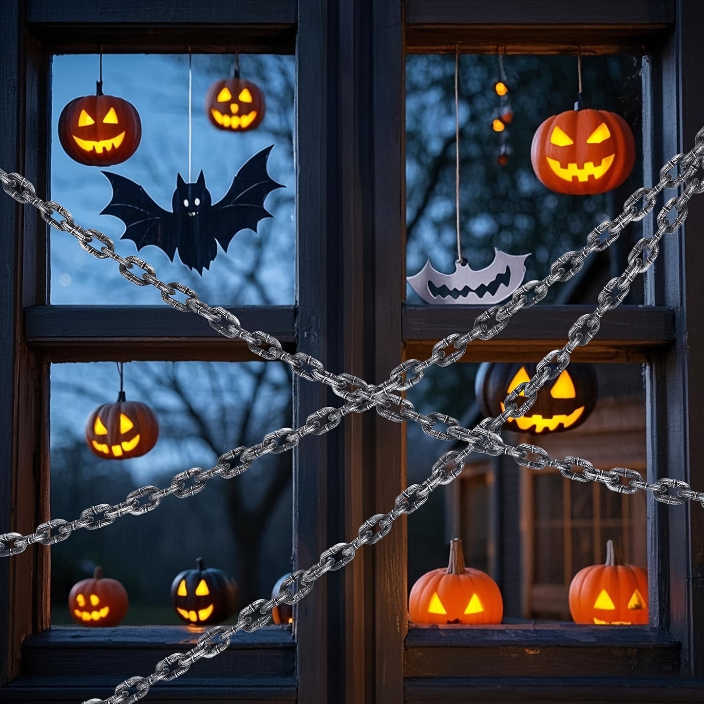 Halloween Plastic Chain Haunted Decoration