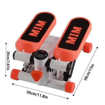 Mini Stepping Machine with Balance Training Pedal and Pull Rope
