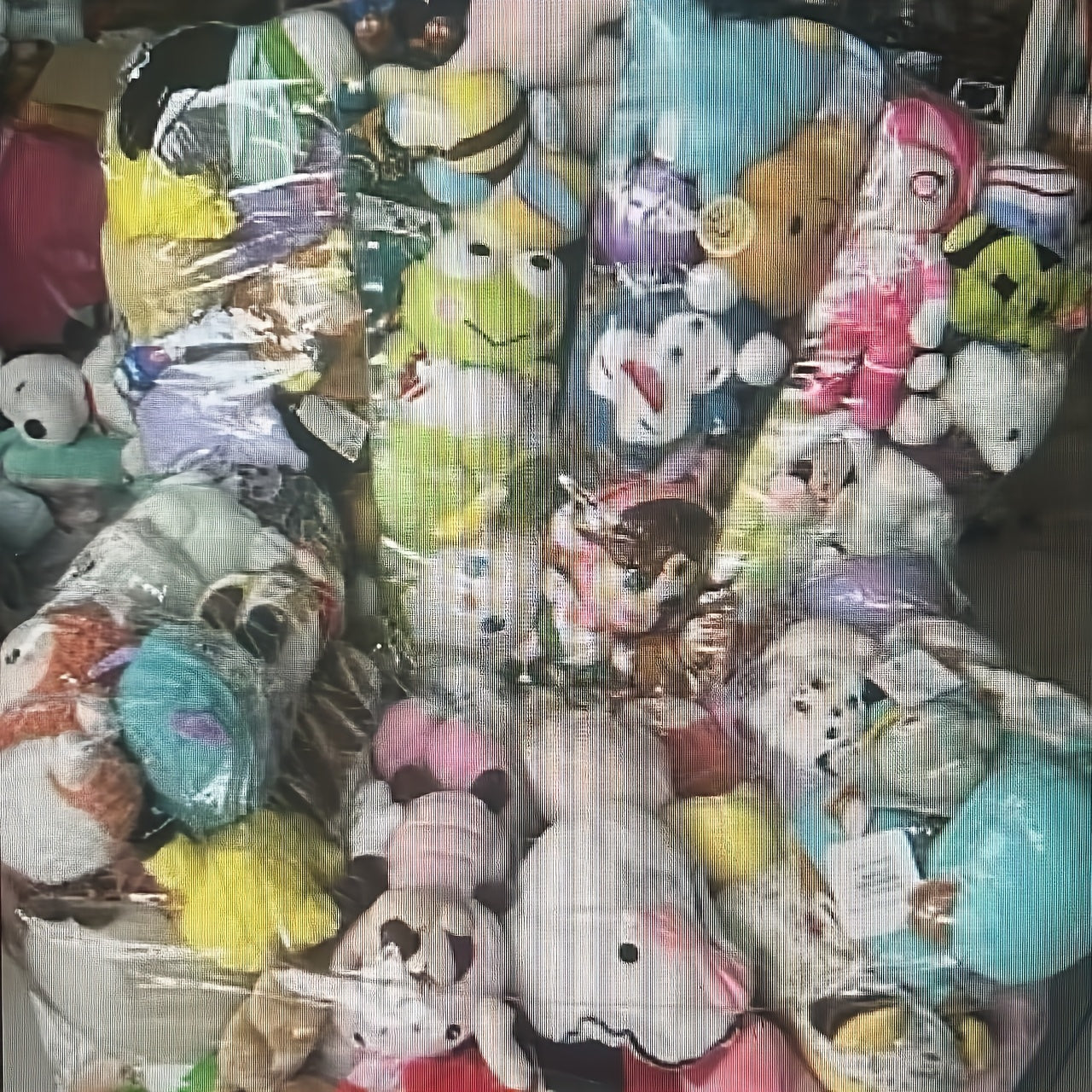 Transparent Sofa Toy Storage Seat Organizer