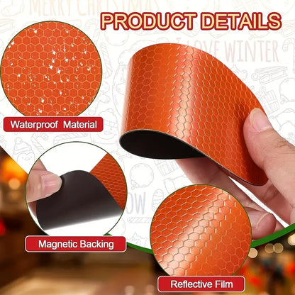 Add Cheer with 1 Set of Merry Christmas Decorative Garage Door Magnet Stickers