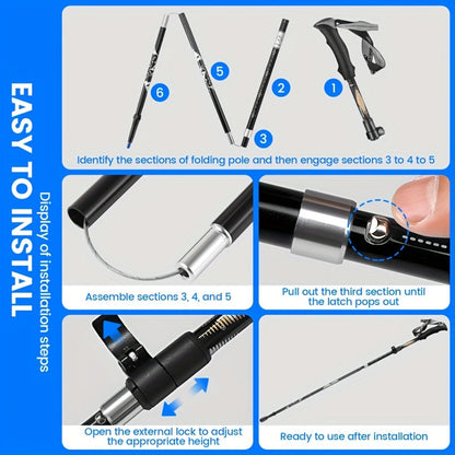 Aluminum Trekking Poles for Hiking