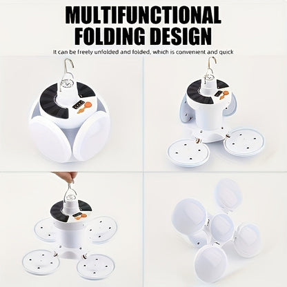 Portable Football-Shaped Rechargeable LED Lantern