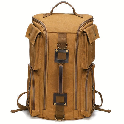 Vintage Canvas Laptop Backpack Travel & Commute Bag