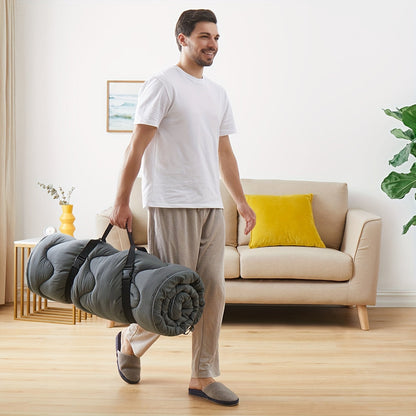 All-Season Foldable Camping Mattress Topper