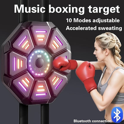 Boxing Target with LED & Gloves
