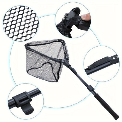 Fishing Net and Pliers Foldable Gear Set