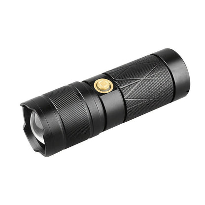 Tactical Flashlight Rechargeable Zoomable 8 Modes