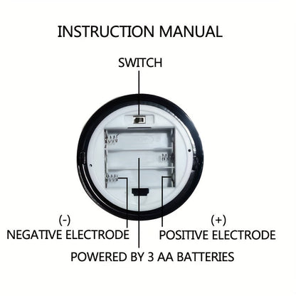 Crescent Moon Star LED Lantern Floral Pattern Battery-Powered