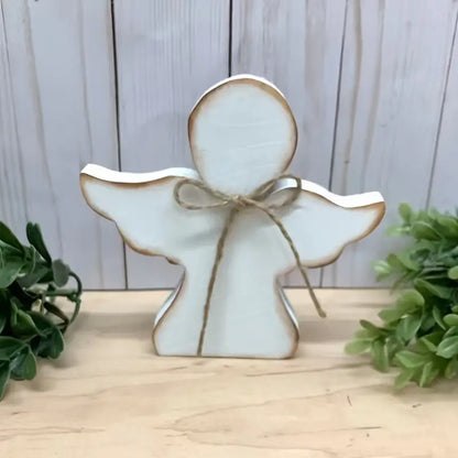 Easter Blessings: Set of 4 Wooden Jesus Ornaments