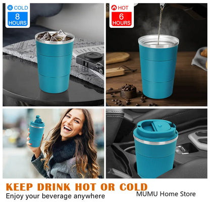 Insulated Travel Coffee Stainless Steel Mug