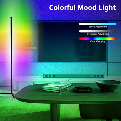RGB Remote Control Wall Corner Ambient Light - 1.5m Height