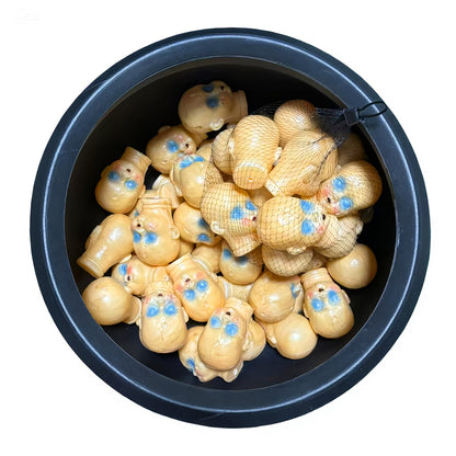 Witch Cauldron Plastic Candy Jar with Lid