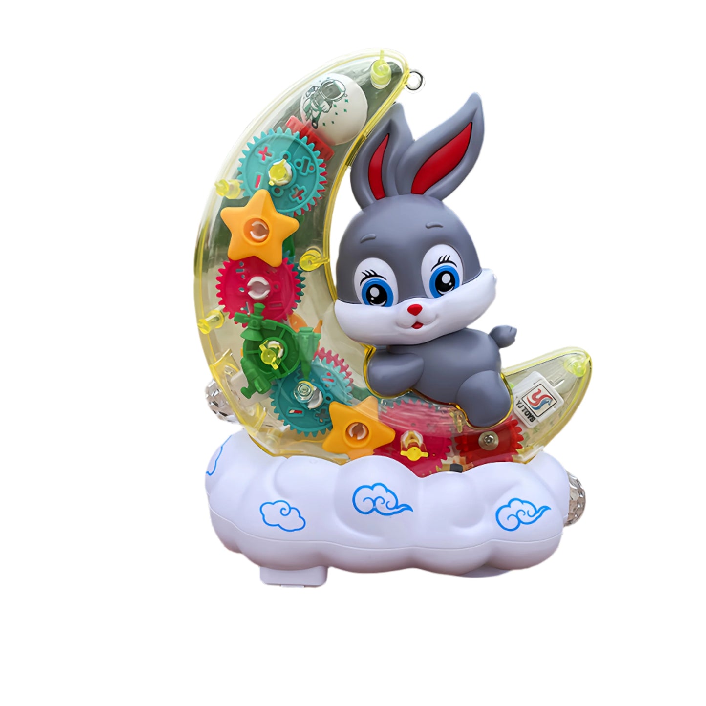 Grey Interactive Glowing Toy with Lights & Music