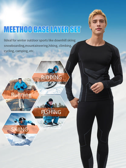 Men's Thermal Full Sleeve Underwear Set