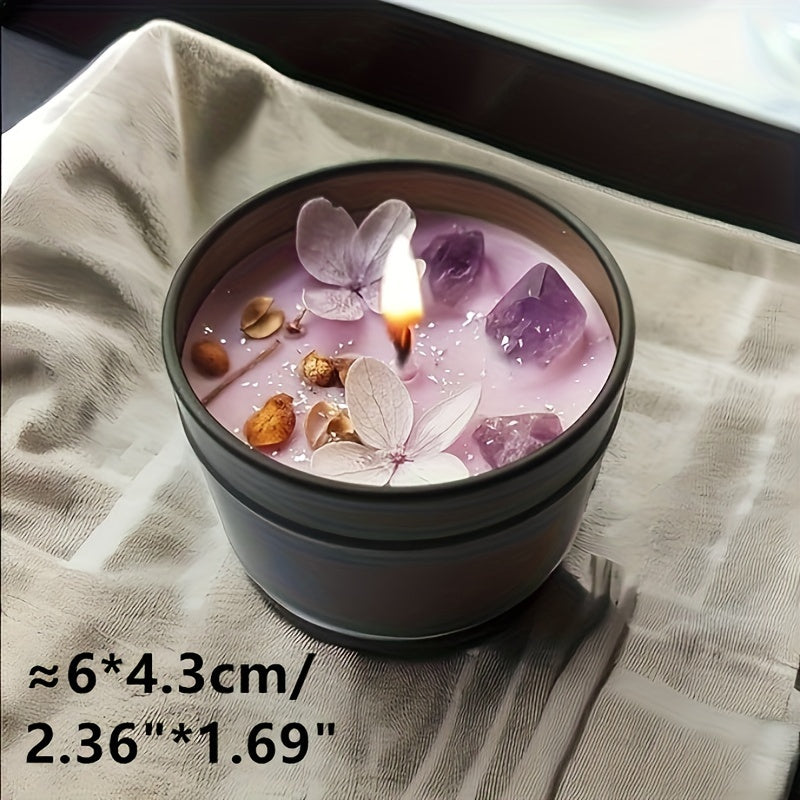 Lavender Scented Candle Home Decor