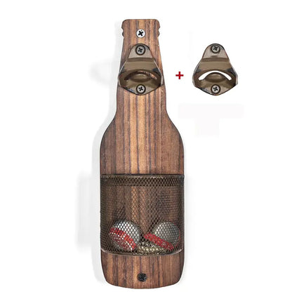 Industrial Style Beer Bottle Opener - Multi-functional Wall Decoration Pendant