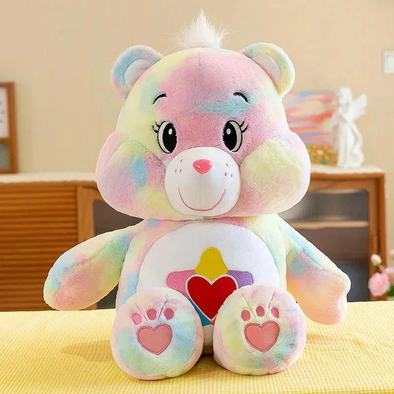 Rainbow Bear Plush Toy Soft Stuffed Pillow