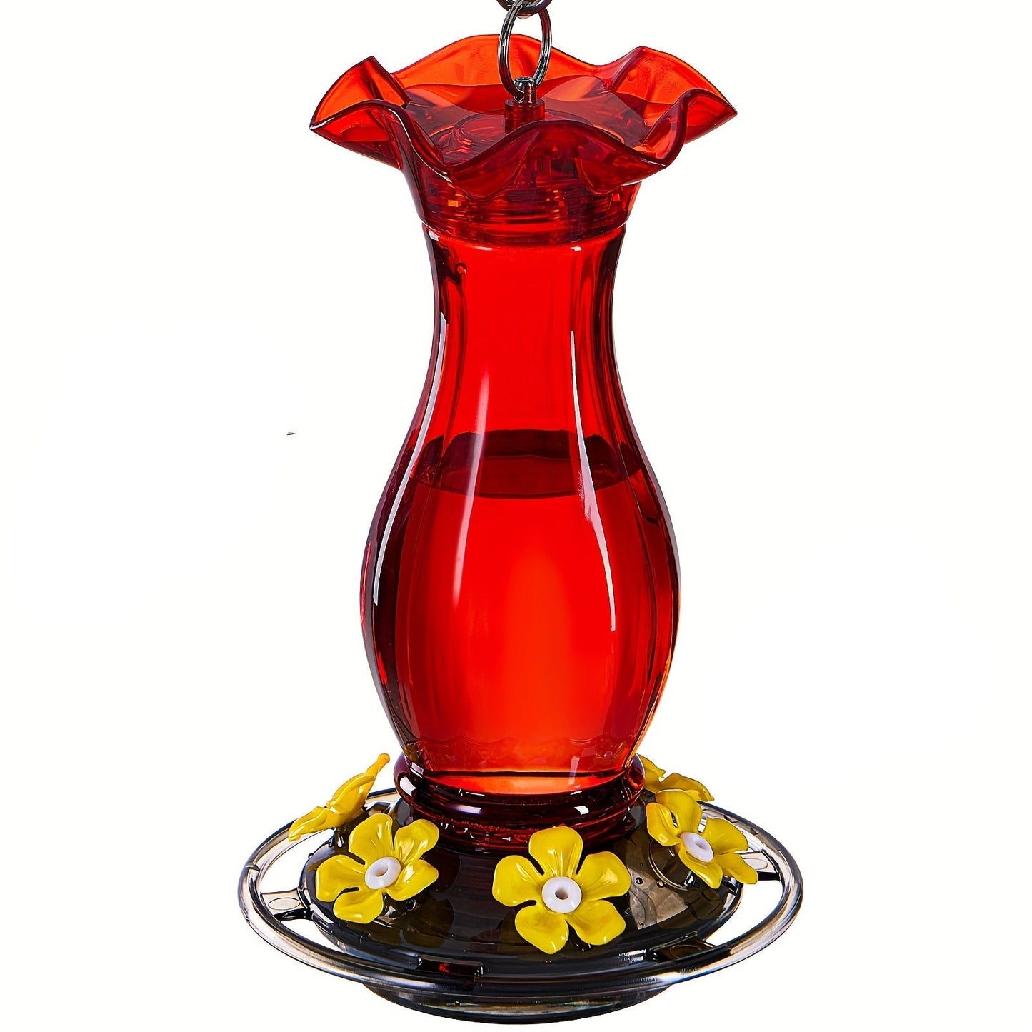 Ant-Moat Hummingbird Feeder with 6 Feeding Ports