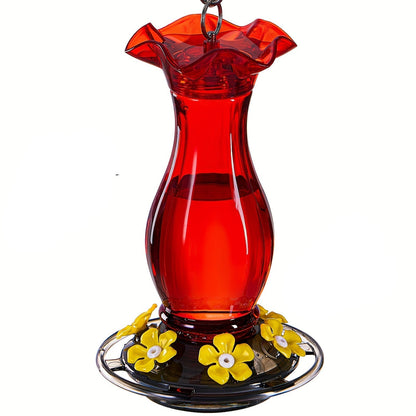 Ant-Moat Hummingbird Feeder with 6 Feeding Ports