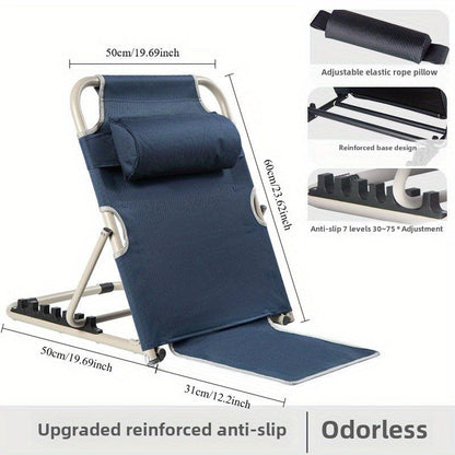 7-Position Folding Bed Backrest Support
