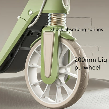 Adult Scooter PU Wheels Suspension Brake