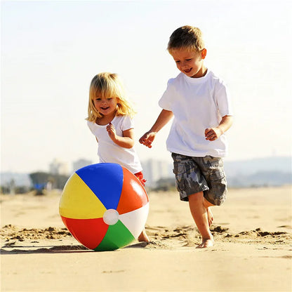 Colorful Inflatable Beach Balls (3 Pcs Set)